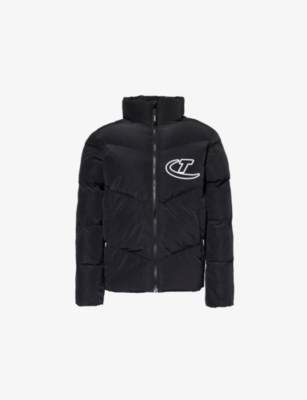TRAPSTAR: Hyperdrive logo-embroidered ripstop puffer jacket