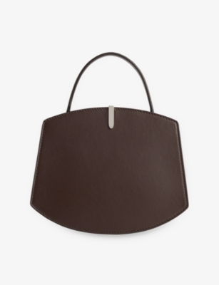 SAVETTE: Florence 20 Leather Top-Handle Bag
