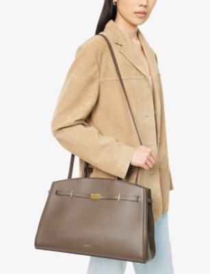 DEMELLIER: The Hudson Leather Tote Bag