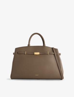 DEMELLIER: The Hudson Leather Tote Bag