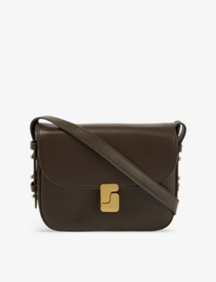 SOEUR: Belissima mini leather cross-body bag