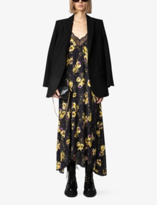 ZADIG&VOLTAIRE: Risty floral-print crepe maxi dress