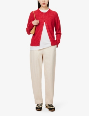 SAMSOE SAMSOE: Nor brushed knit cardigan