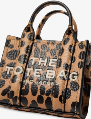 MARC JACOBS: Nano Tote Leather Bag Charm
