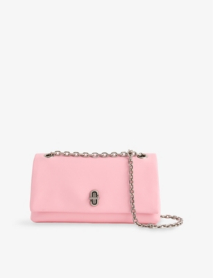 MARC JACOBS: Dual Chain turnlock leather shoulder bag