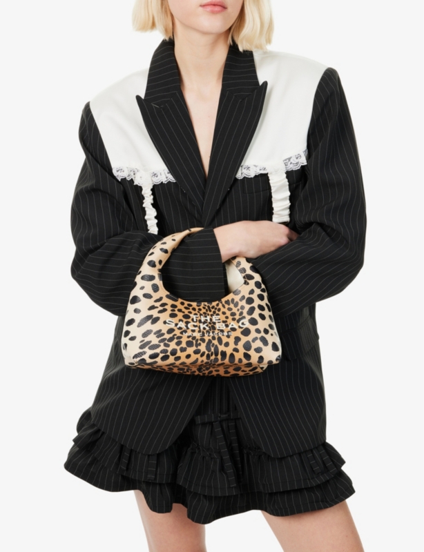The Mini Sack leather top-handle bag