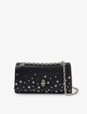MARC JACOBS: The Dual leather wallet on chain