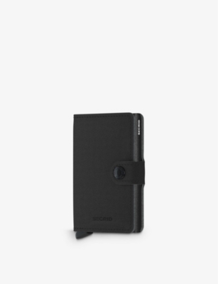 SECRID: Miniwallet logo-embossed leather wallet