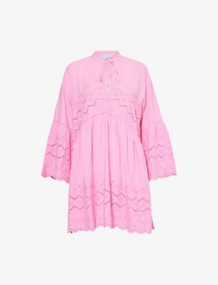 MELISSA ODABASH: Sebenna Broderie Anglaise Cotton Cover-Up