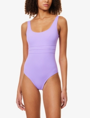 Shop Melissa Odabash Womens Viola Nevada Scoop-neck Swimsuit