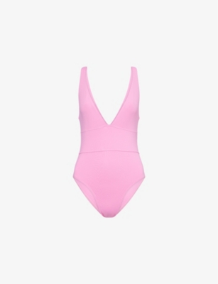 MELISSA ODABASH: Caribbean plunge V-neck swimsuit