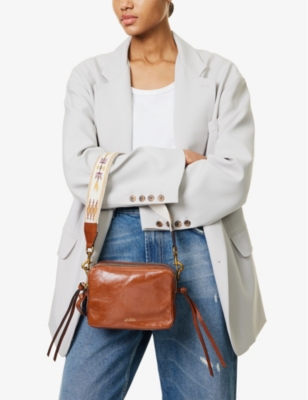 ISABEL MARANT: Wardy Leather Camera Bag