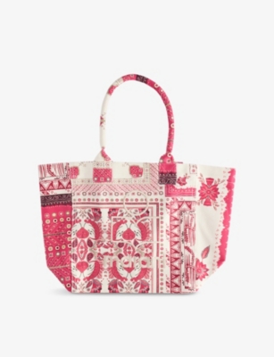 ISABEL MARANT: Yenky Small Cotton Tote Bag
