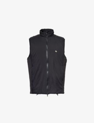 247 BY REPRESENT: Insulated high-neck relaxed-fit woven gilet