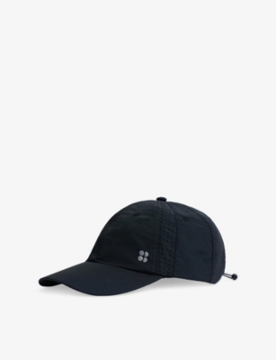 SWEATY BETTY: Swiftie Pace Logo-Badge Woven Baseball Cap