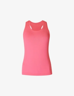 SWEATY BETTY WOMENS SWEATY BETTY ATHLETE SEAMLESS STRETCH-WOVEN TANK TOP 