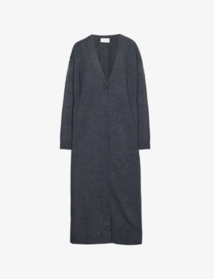 THE FRANKIE SHOP: Emi V-neck long-sleeves wool cardigan