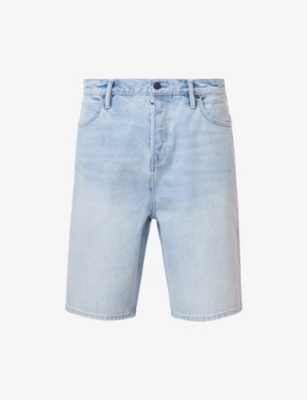 ALLSAINTS: Alva Faded-Wash Denim Shorts
