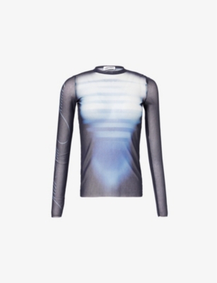 JEAN PAUL GAULTIER: Le Male long-sleeves woven top
