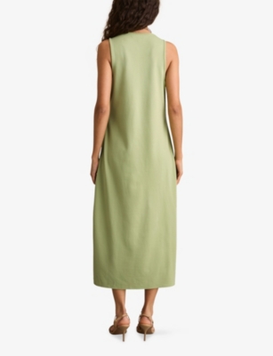 Peyton Scoop Neck Jersey Maxi Dress