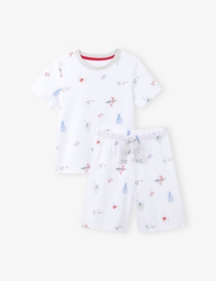 THE LITTLE WHITE COMPANY: Under the Sea Cotton Pyjamas 7-12 Years