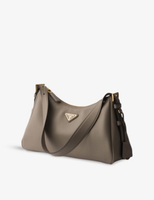PRADA: Aimee Medium Leather Shoulder Bag