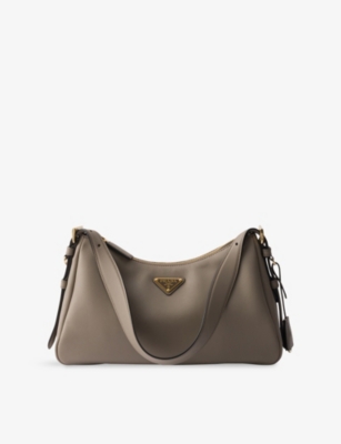 PRADA: Aimee Medium Leather Shoulder Bag
