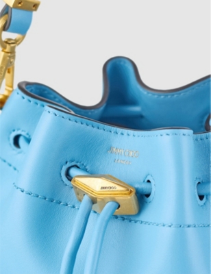 JIMMY CHOO: Cinch S Leather Crossbody Bag