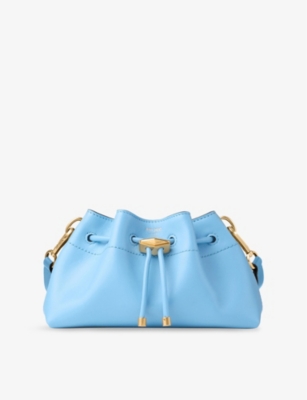 JIMMY CHOO: Cinch S Leather Crossbody Bag