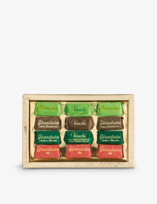 VENCHI: Gianduiotti assorted chocolate box 110g