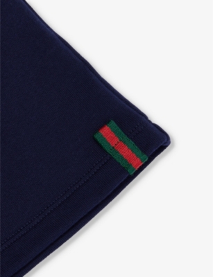 GUCCI: Slip-pocket elasticated-waistband cotton-jersey skirt 6-12 years