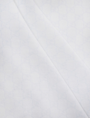 GUCCI: Tantalo Monogram Wool Blanket 84cm x 84cm