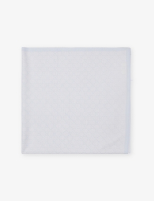 GUCCI: Tantalo Monogram Wool Blanket 84cm x 84cm