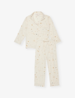 THE NAP CO: Graphic-print stretch-jersey pyjamas 1-9 years