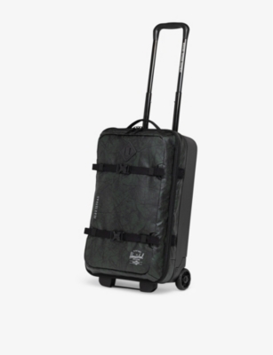 HERSCHEL SUPPLY CO PINENEEDLE EQ CAMO ALL SEASON HYBRID RECYCLED-POLYCARBONATE LARGE CARRY-ON SUITCASE 