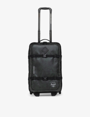 HERSCHEL SUPPLY CO PINENEEDLE EQ CAMO ALL SEASON HYBRID RECYCLED-POLYCARBONATE LARGE CARRY-ON SUITCASE 