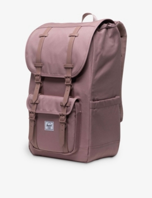 Herschel Supply Co Womens  Little America Recycled-polyester Backpack In Ash Rose