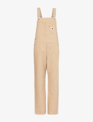 CARHARTT WIP: Logo-patch straight-leg organic-cotton jumpsuit