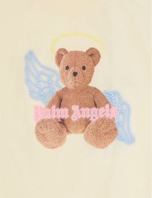 PALM ANGELS: Bear Angel graphic-print cotton-jersey dress 4-12+ years