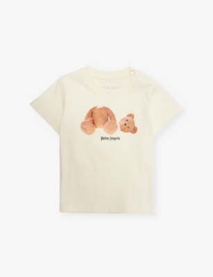 PALM ANGELS: Bear graphic-print cotton-jersey T-shirt 6-36 months