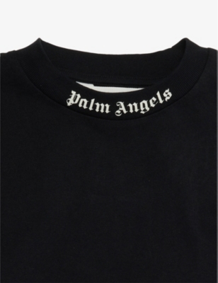 PALM ANGELS: Classic Overlogo-print cotton-jersey T-shirt 4-12 years