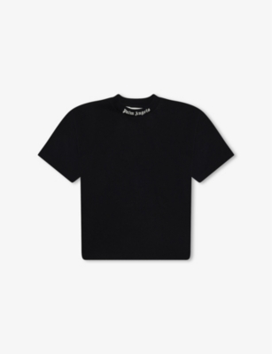 PALM ANGELS: Classic Overlogo-print cotton-jersey T-shirt 4-12 years