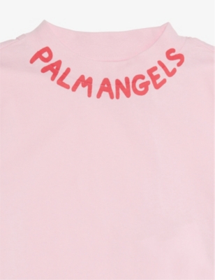 PALM ANGELS: Logo-print short-sleeve cotton-jersey T-shirt 4-12+ years