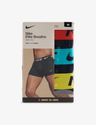NIKE: Elite Breathe DRI-FIT Pack-Of-Three Stretch-Woven Trunks