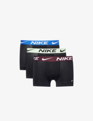 NIKE: Essential Micro Pack of Three Jersey Trunks