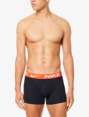 NIKE: Essential Micro Pack of Three Jersey Trunks