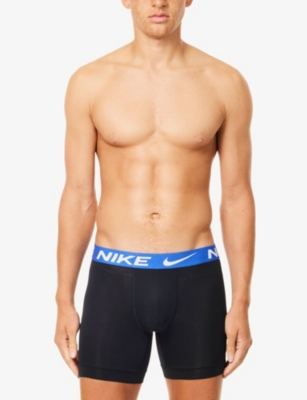 NIKE: Essential Micro Pack of Three Jersey Boxer Briefs