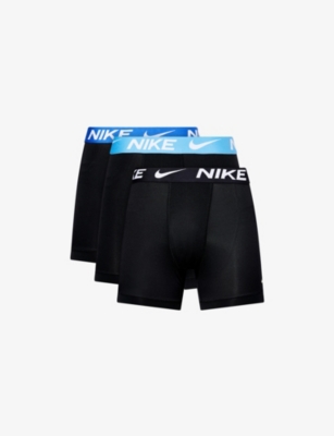 NIKE: Essential Micro Pack of Three Jersey Boxer Briefs