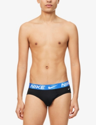 NIKE: Ultra Comfort DRI-FIT Pack-Of-Three Stretch-Woven Hip Briefs