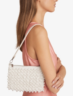 REISS: Dani Woven Shoulder Bag